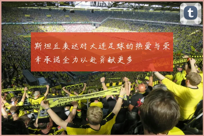 斯坦丘表达对大连足球的热爱与荣幸承诺全力以赴贡献更多